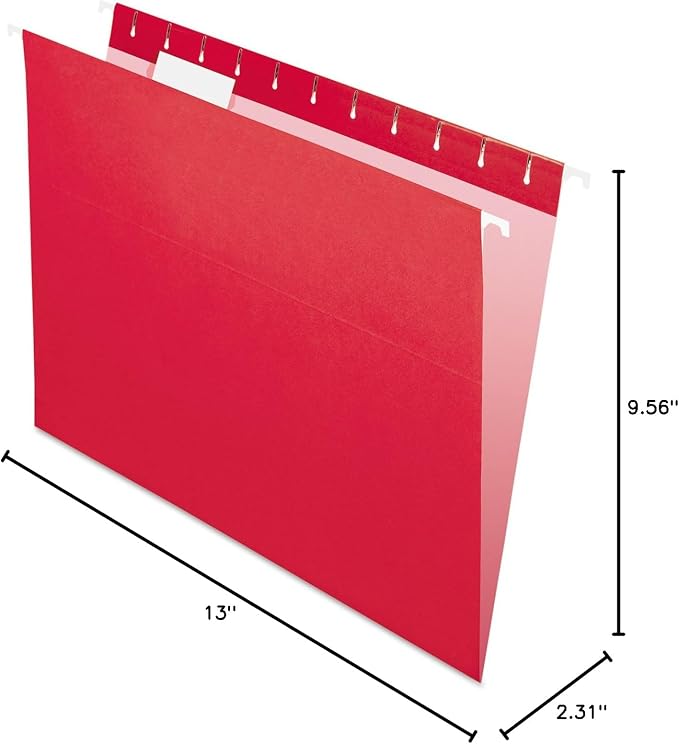 Pendaflex Recycled Hanging Folders, Letter Size, 1/5 Cut - Image 6