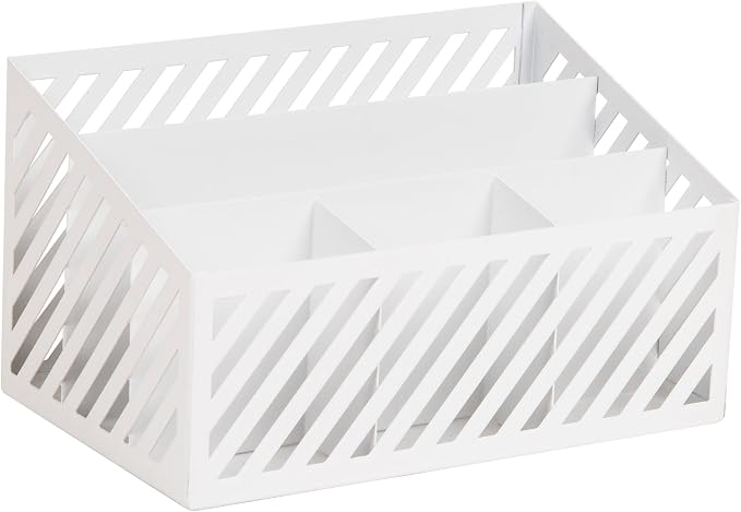 Mind Reader Desktop Organizer and Mail Sorter, Five Compartments, Office - Image 7