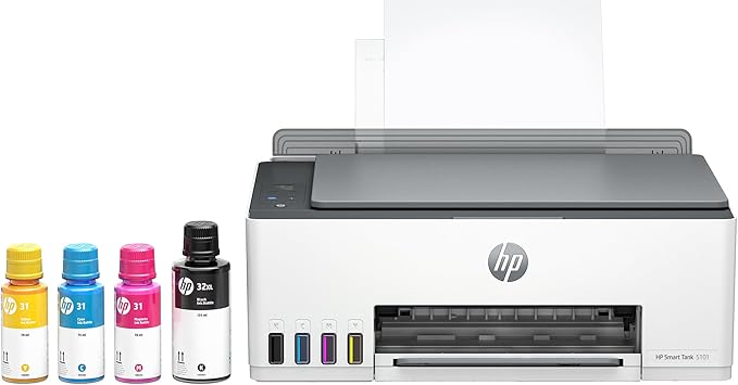 HP Smart Tank 5101 Wireless All-in-One Ink Tank Printer with up to 2 years of ink included (1F3Y0A)-DeskLoop Office