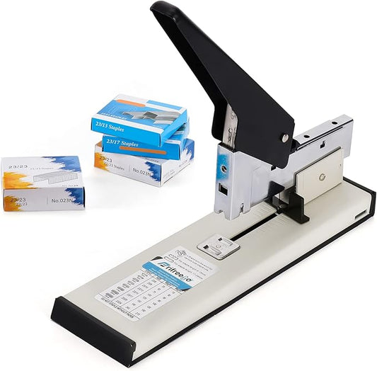 Heavy Duty Stapler - Effortless 240-Sheet Office Stapler with Adjustable Paper Guide, Super Capacity with 4000 Staples-DeskLoop Office
