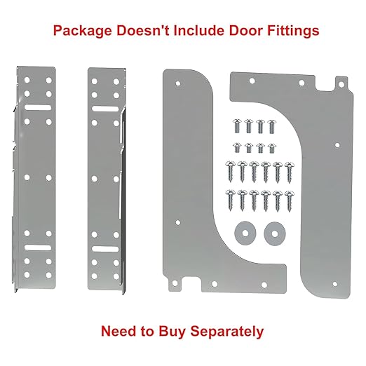 Double Pull-Out Trash Can for Under Kitchen Cabinets Include Double 35QT Trash Bin Doesn't Include Door Fittings, Bottom-Mount Recycling Bin-DeskLoop Office