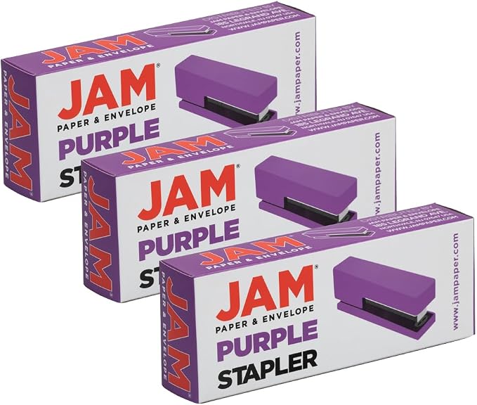JAM PAPER Modern Desk Stapler - Image 3