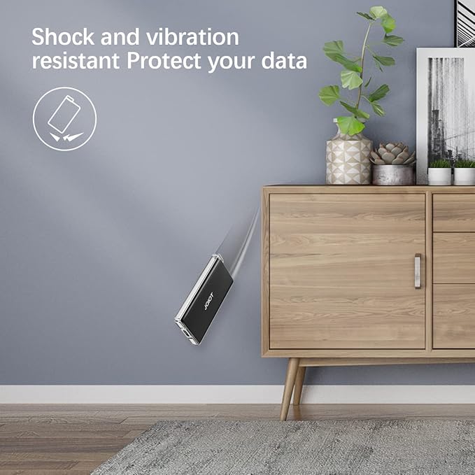 2TB Portable External SSD - Up to 540MB/s, USB 3.1 Type C Flash Drive External Solid State Drive, Portable SSD Type A to C Cable for PC/Laptop/Mac/Android/Linux-DeskLoop Office