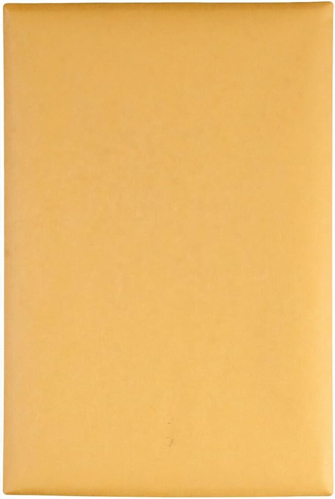 Quality Park 9" x 12" Clasp Envelopes, Brown Kraft, Gummed Flap, 100/Box (QUA37790) & 6 x 9 Clasp Envelopes, Clasp and Gummed Closures for Storing or Mailing, 28 lb Kraft Paper, 100 per Box (QUA37855)-DeskLoop Office