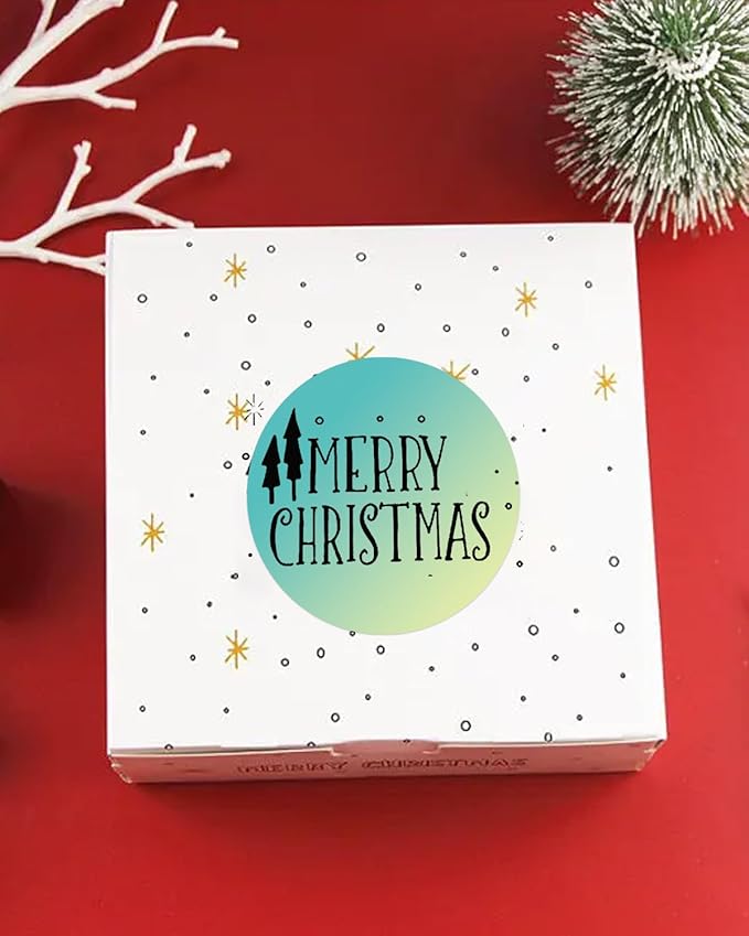 3 inch Round Thermal Labels, Thermal Printer Labels use for Barcode, Shipping, Customized, Circle Direct Thermal Stickers 500 Labels for Printer, Gradient Green-DeskLoop Office