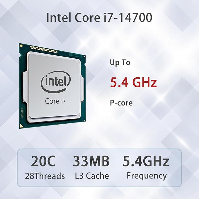 Lenovo ThinkCentre M70s Small Form Factor Business Desktop, Intel 20-Core i7-14700, 64GB DDR5, 2TB SSD, HDMI, DP, Wi-Fi 6, Wired KB & Mouse, Win 11 Pro, Bundle with ADATA UC310 64GB USB Flash Drive-DeskLoop Office