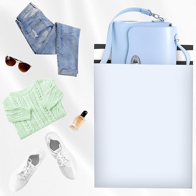 Poly Mailers 14.5x19, Large Poly Mailers 100 Pack, Shipping Mailers with Self Seal Adhesive, Waterproof and Tear-Proof Mailers Poly Bags for Small Business (White)-DeskLoop Office