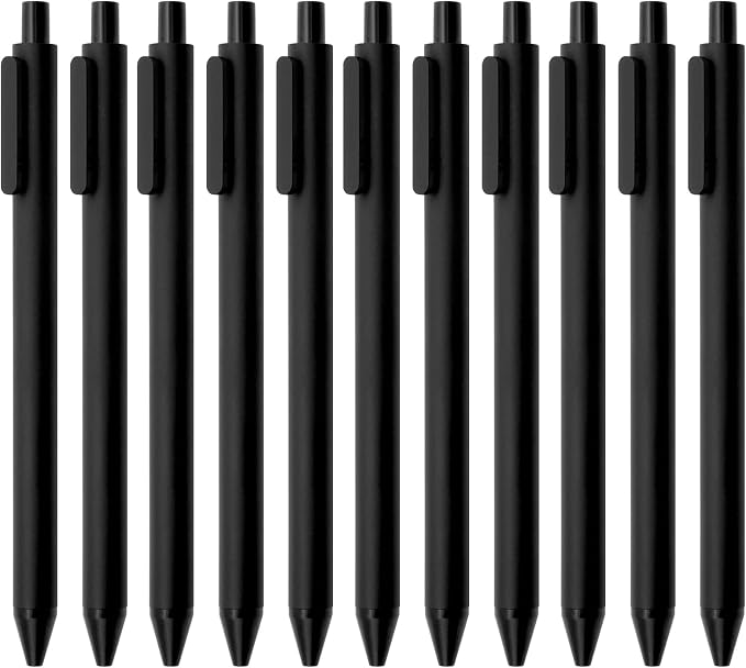 Kaco Gel Pens, 0.5 mm Fine Point, Quick Dry Smooth Writing, Aesthetic Office - Image 7