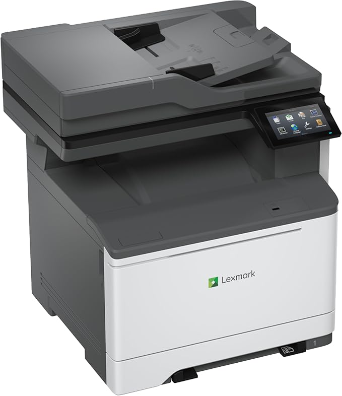 LexmarkCX532adwe MFP Color Laser Printer with Touch Screen, Laser Printer Technology, USB connectivity, and Color Output.(50M7040)-DeskLoop Office