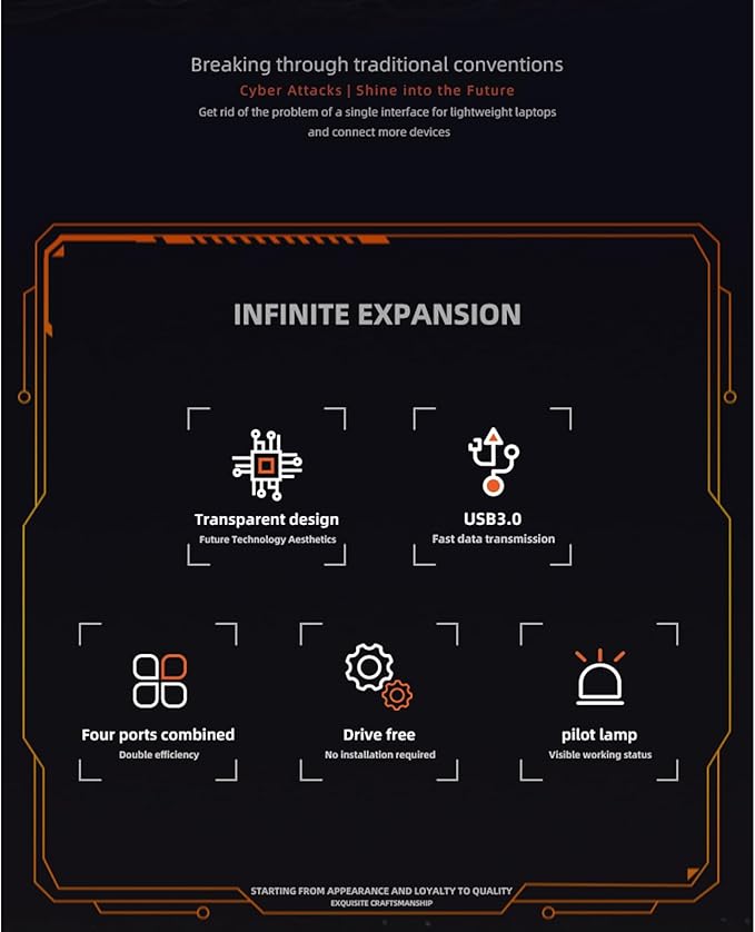 4 Ports Multi-Port USB 3.0 Hub, USB Type C to USB 3.0 4-in-1 Hub Adapter Station with a USB C Power Port for Laptop, Flash Drive, Keyboard, Mouse, Transfer Rate tp to 5Gbps-DeskLoop Office