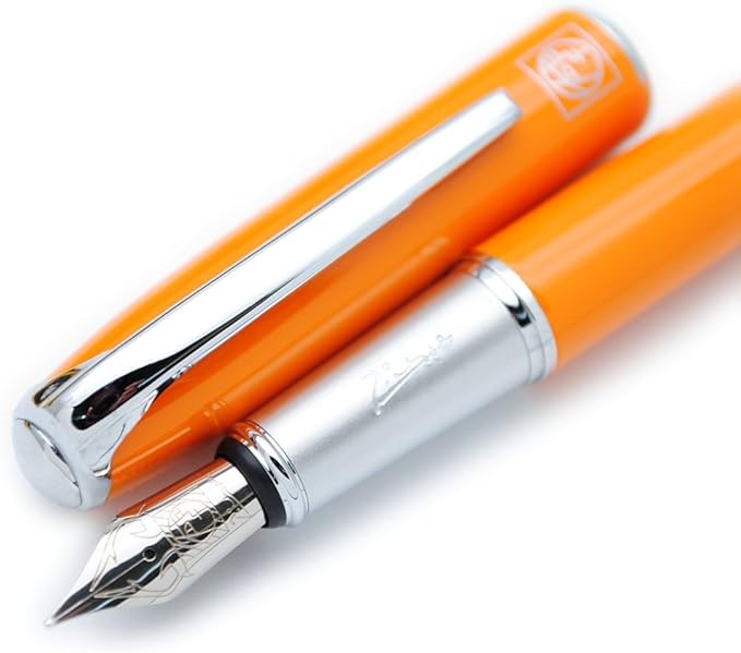 czxwyst Picasso 916 Malage Fountain Pen M Nib Original Box (Orange)-DeskLoop Office