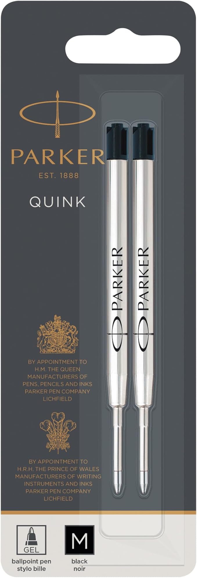 Parker Refill for Parker Retractable Gel Ink Roller Ball Pens, Medium Conical - Image 7