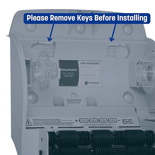 San Jamar Ecologic Smart Essence Recycled Plastic Electronic Paper Towel Dispenser, Universal Roll Capacity, Wall Mounted Dispenser with Zero Waste for Home and Business Universal, Black-DeskLoop Office