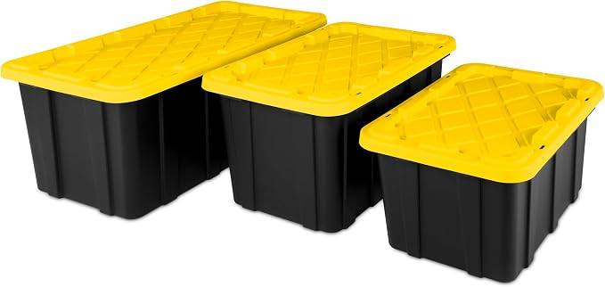 Sterilite 18-Pack Industrial Tote, Plastic Storage Container Bins - Image 9