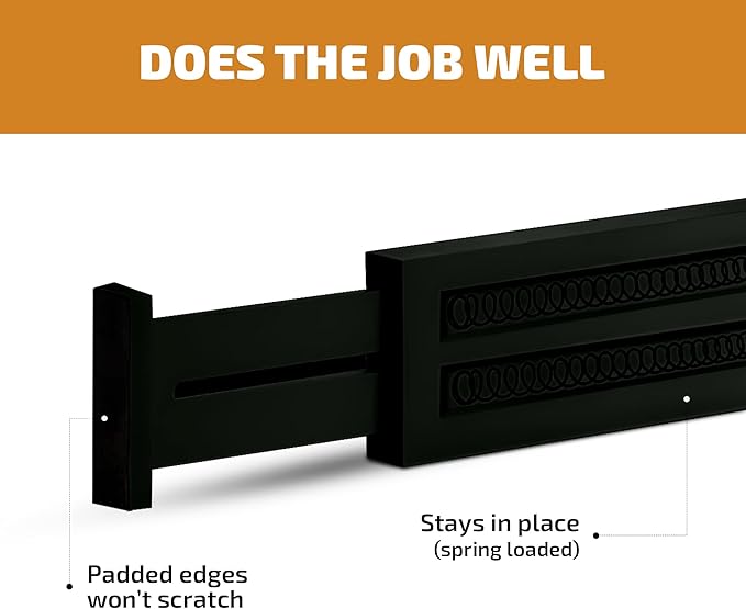 Bambüsi 4 Pack Drawer Divider - Bamboo 2.6" High, 12.5-17" Adjustable Drawer Organizers for Clothes, Expandable Dresser Separators in Bedroom/Bathroom/Kitchen/Office Organization and Storage (Black)-DeskLoop Office