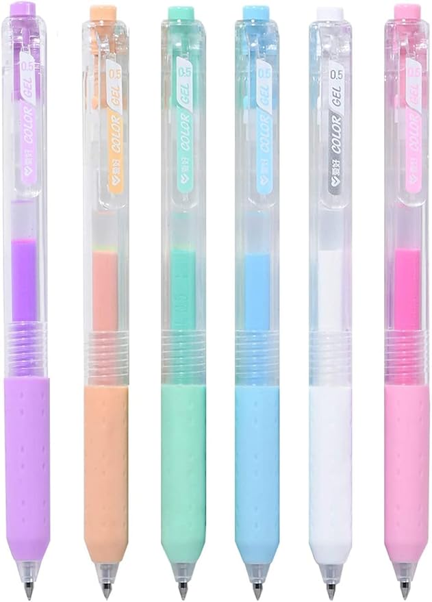 Yogurt color Journal Planner Pens Colorful 0.5mm Markers Fine Tip Drawing Pens Porous Fineliner Pen for Bullet Journaling Writing Note Taking Coloring Art Office School Supplies (6 yogurt color)-DeskLoop Office