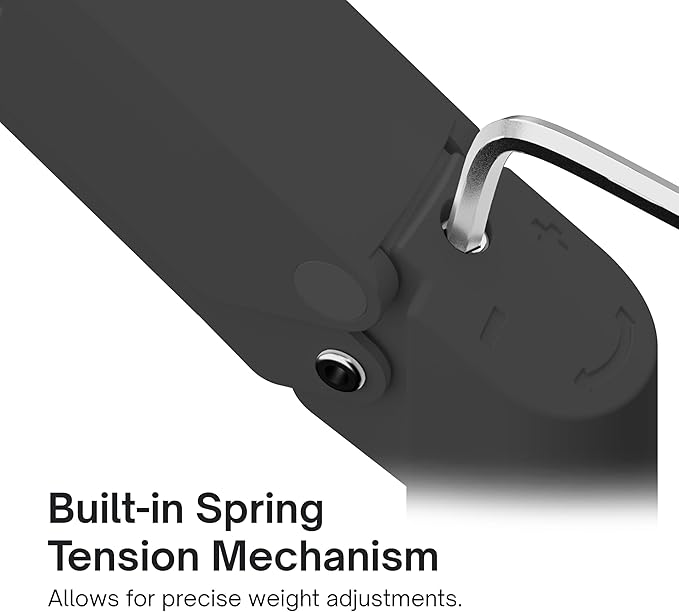 Pixio PS1S Wave Black Single Monitor Arm Stand Desk Mount - Fits up to 32 inches Monitors and up to 19.8lbs. VESA Compatibility and Integrated Cable Management-DeskLoop Office