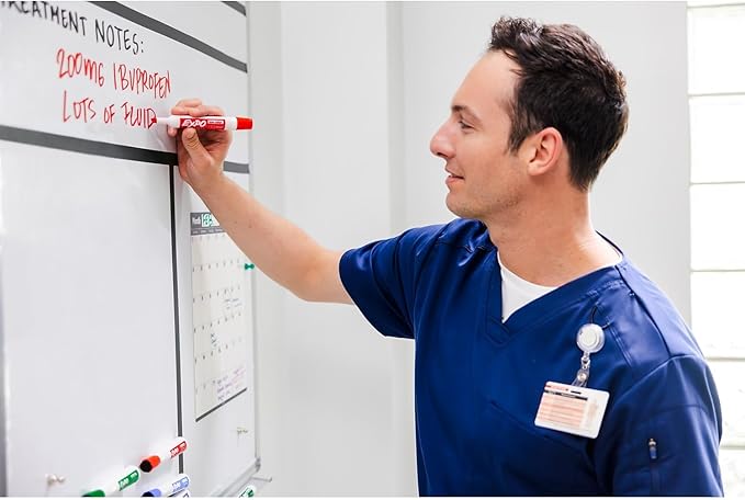 EXPO Low Odor Dry Erase Markers Chisel Tip Assorted Fashion Colors 36 Count for Classroom Office & Home Use-DeskLoop Office