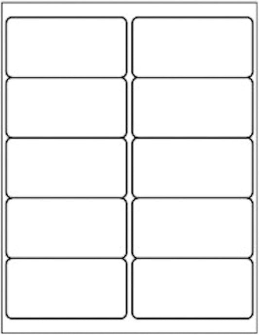 BESTEASY 10-UP Address Labels,/Address Mailing Labels 500 Sheets Shipping Sticker Labels Compatible Laser/Ink Jet Shipping Labels(5000 Labels)-DeskLoop Office