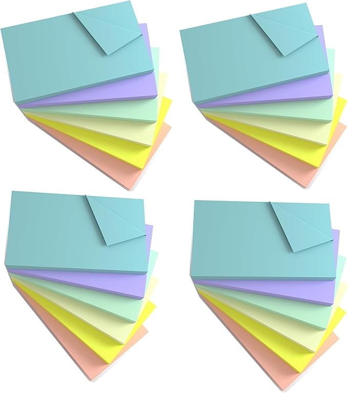 1920 Sheets 3x5 Inches Large Sticky Notes,Self-Stick Post Stickies Colorful Super Sticking Power Memo Pads for Teacher Supply,School and Office-DeskLoop Office
