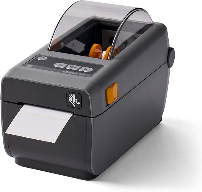 Zebra ZD410 Direct Thermal Label Printer | USB & Ethernet Connectivity | 2 Inch Print Width | ZD41022-D01E00EZ-DeskLoop Office