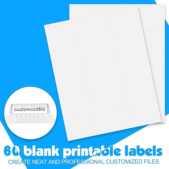 HERKKA Extra Capacity Hanging File Folders, 60 Pack Reinforced Letter Size Hanging Folders with Heavy Duty 2 Inch Expansion, Designed for Bulky Files, Medical Charts, Adjustable Tabs, Assorted Colors-DeskLoop Office