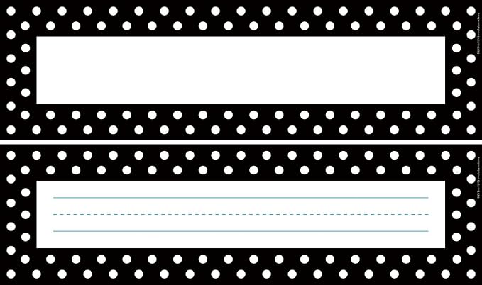 Barker Creek Double-Sided Desk Nameplates & Bulletin Board Signs, Bulletin by BarkerCreek