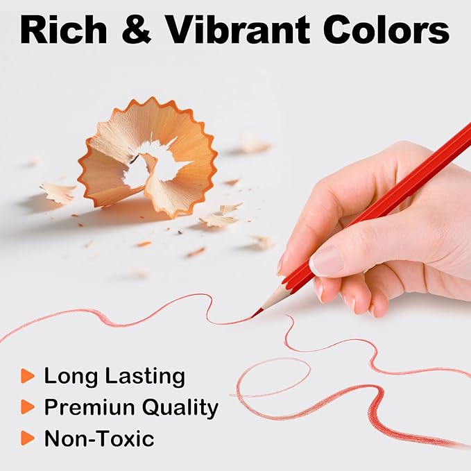 Colored Pencils Bulk 432 Count, Pre-Sharpened Color Pencils for Kids and Adults, 32 Packs Color Pencil Set 12 Colors, Bulk Art Supplies for Teachers, Back to School Supplies, Classroom Prizes-DeskLoop Office