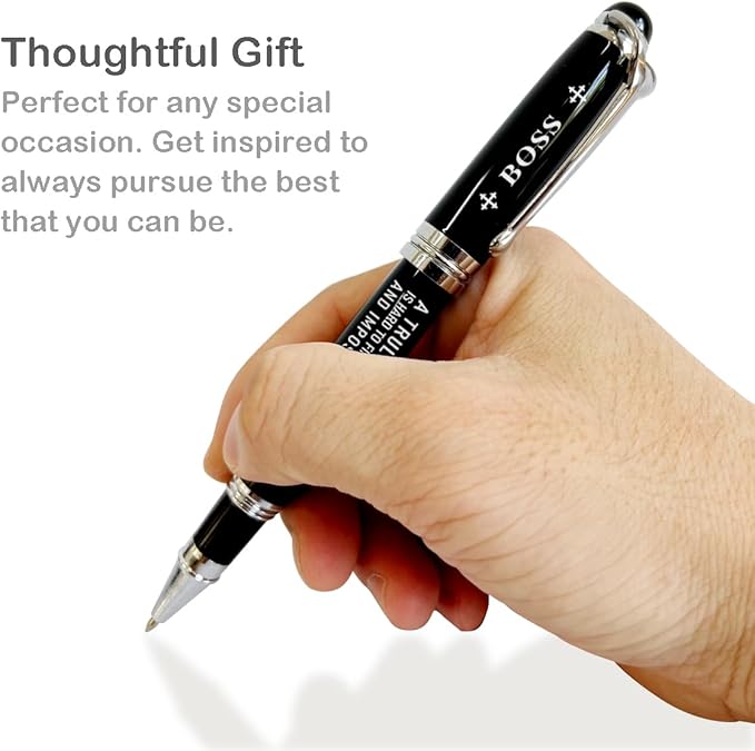 Boss Office Gifts Pen - Engraving Gift for Boss, Director or Colleague-DeskLoop Office