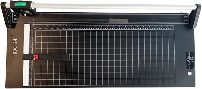 CALCA 24 Inch Precision Rotary Paper Cutter Paper Trimmer 24 inch Manual Sharp Photo Paper Trimmer and Cutters-DeskLoop Office