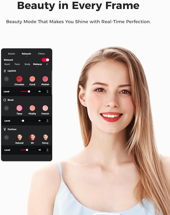 OBSBOT Tiny SE 1080P 100FPS Webcam for PC, AI Tracking PTZ Streaming Camera with 1/2.8" Sensor, Gesture Control, Dual ISO, Staggered HDR, Web Camera for Desktop Computer, Laptop, Meeting, Video Calls-DeskLoop Office