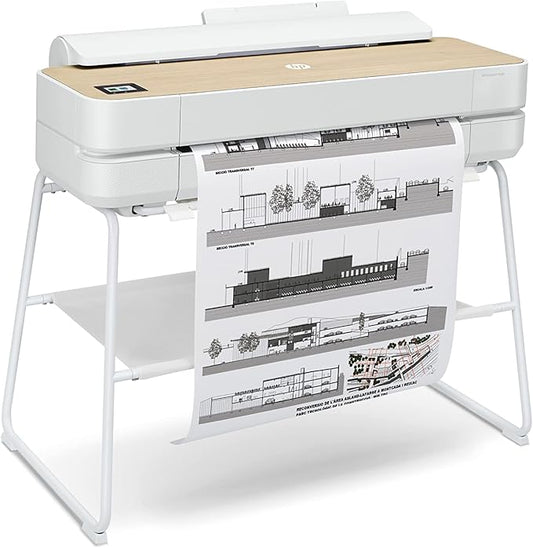 HP DesignJet Studio Large Format 24-inch Wireless Plotter Printer, Includes 3-Year Onsite Warranty Support (5HB12H)-DeskLoop Office