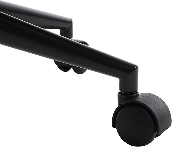 VESCASA Adjustable Home Office Desk Chair with Comfy Back, Linen 360 Swivel Upholstered Task Armchair with Wheels for Teens Bedroom/Living Room, Cowhide Print-DeskLoop Office