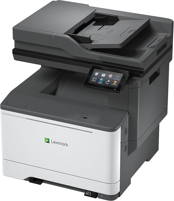 LexmarkCX532adwe MFP Color Laser Printer with Touch Screen, Laser Printer Technology, USB connectivity, and Color Output.(50M7040)-DeskLoop Office