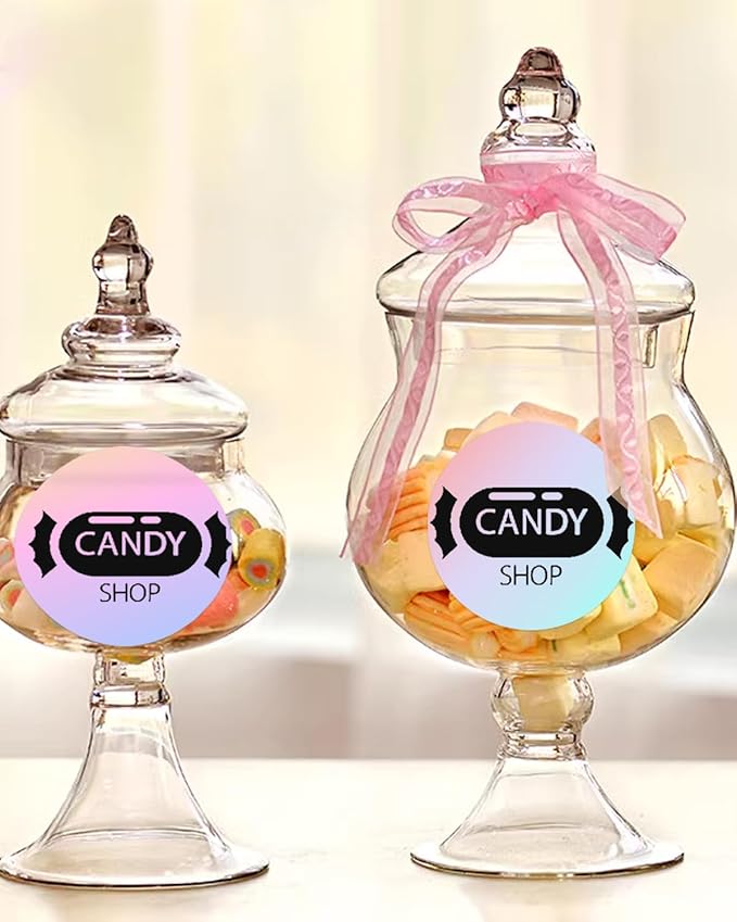 3 inch Round Thermal Labels, Thermal Printer Labels use for Barcode, Shipping, Customized, Circle Direct Thermal Stickers 500 Labels for Printer, 3 Color-DeskLoop Office