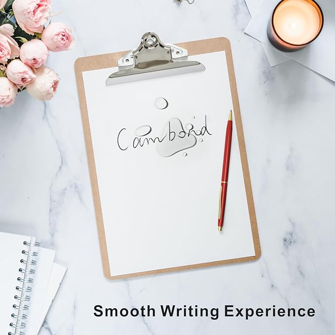 Cambond Ballpoint Pens Red Pens - Metal Black Ink 1.0 mm Medium Point Retractable Nice Pens Smooth Writing Pen for Journaling Men Women Police Uniform Office Business, 10 Pack (Red)-DeskLoop Office