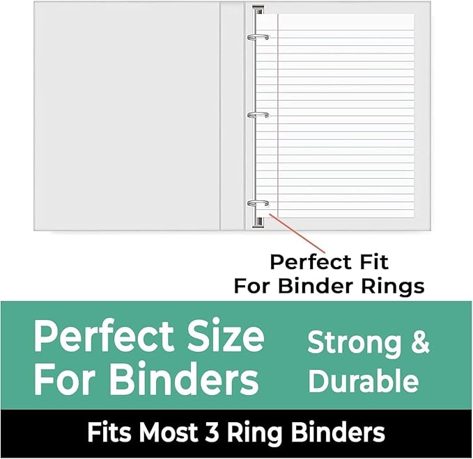 576 Pack (Pallet) Loose Leaf Paper Bulk, 86400 Sheets, Wide Ruled, Pallet of Filler Paper, 150 Sheets/Pack, 8 x 10.5", 56 Gsm Thick Sheets, 3 Hole Punched, School & Office, 4-7 Days Transit-DeskLoop Office