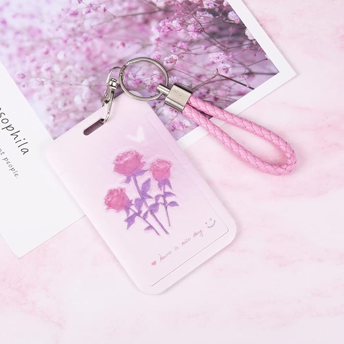 ID Card Badge Holder Key Chain - Image 7