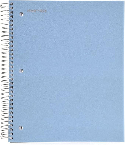 Mintra Office Durable Spiral Notebooks, 5 Subject (Arctic Ice, Wide Ruled 1pk)-DeskLoop Office