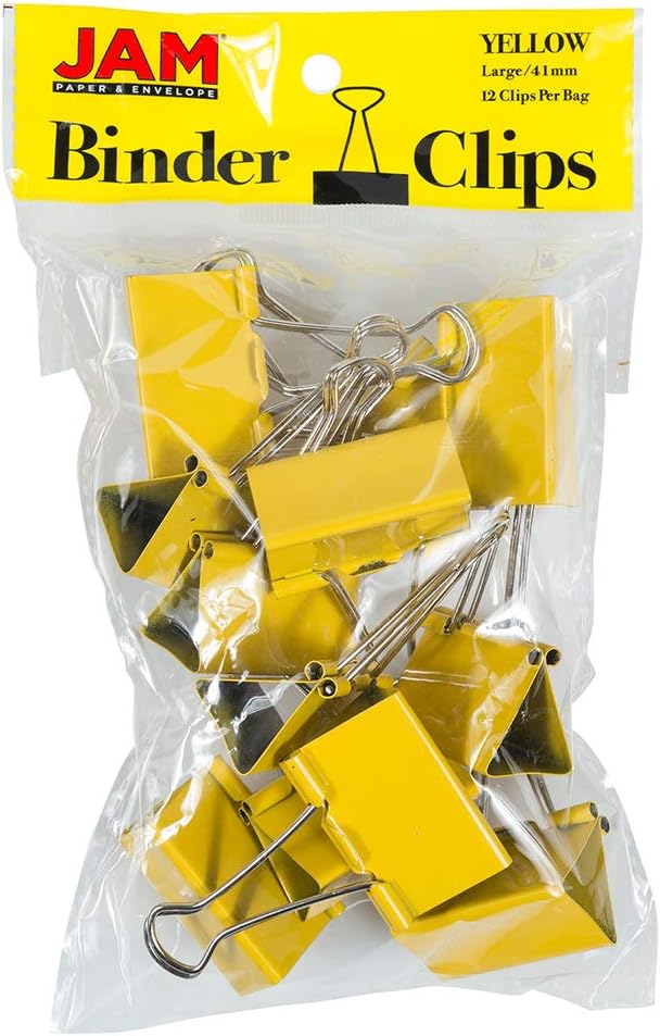 JAM PAPER Colorful Binder Clips - Image 6
