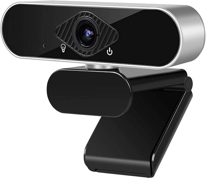 easyday 1080P HD Webcam with Microphone, Streaming Computer Web Camera for Laptop/Desktop/Mac/TV, USB PC Camera for Video Calling, Conferencing, Gaming-DeskLoop Office