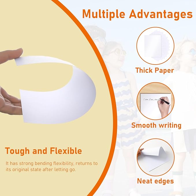 100 Sheets Shimmer White Cardstock 8.5 x 11 Printer Paper, 92lb Heavyweight Certificate Paper Card Stock for DIY Making Cards, Wedding invitations, School Crafting, Business Cards, Menus-DeskLoop Office