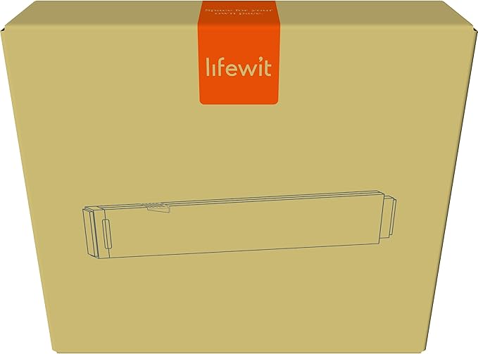 Lifewit 12 Pack Kitchen Drawer Dividers 2.36" High, 11"-17" Adjustable Drawer Organizer for Utensils/Clothes/Makeup, Plastic Expandable Separators in Dresser/Bedroom/Bathroom/Office Storage-DeskLoop Office