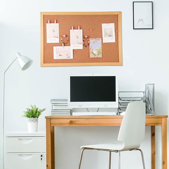 200 Pieces Pink Push Pins Thumb Tacks Cute Decorative Push Pins for Cork Board Bulletin Boards Wall Maps Pictures Office Supplies-DeskLoop Office