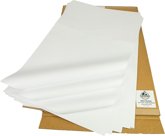 20lb Uncoated Inkjet Bond Paper, 18" x 24", 200 sheets per pack-DeskLoop Office