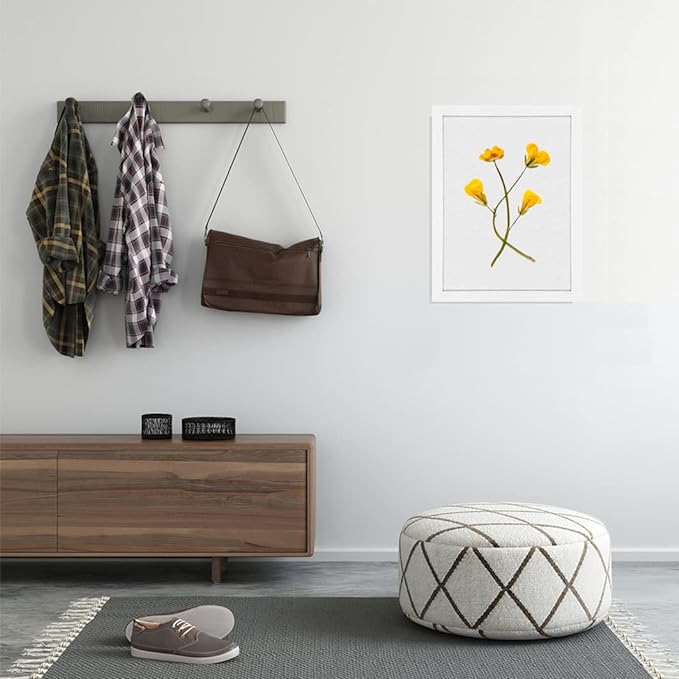 TORASO Cork Board Bulletin Board, Cork Boards for Walls with Pins, Eye Bolts, gaskets, Screws, Pin Board for Office, School and Home (White, 11“x14.5” - 1p)-DeskLoop Office