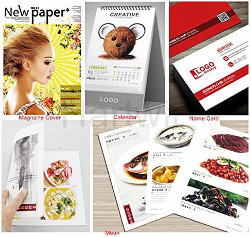 Uinkit 200 Sheets Double Sided Photo Paper Glossy 8.5x11 54lbs Inkjet for Dye Ink 200Gsm Value Bulk Pack Picture 8.5 x 11 9.5Mil for Inkjet Printing Printer (200sheets, 8.5x11)-DeskLoop Office