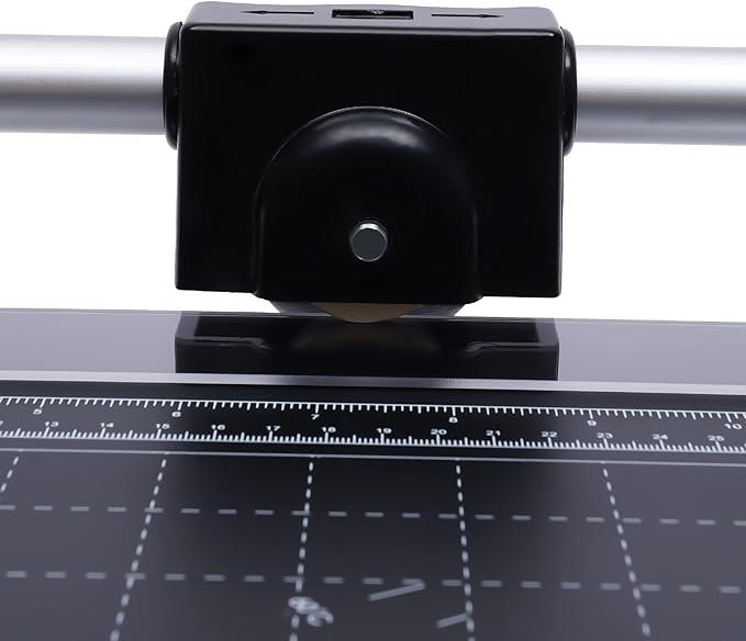24Inch Rotary Trimmer Paper Cutter,Manual Precision Paper Cutters Trimmers Photo Paper Cutter with Automatic Paper Weighting,Self-Sharpening for Craft Paper, Card Stock and Office Paper-DeskLoop Office