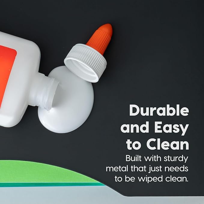 IRIS USA Metal Letter Tray Paper Organizer, 4 Pack, for Letter/A4 File Holder Paperwork Document, Stackable Desktop File Organizer Tray Paper Basket Rack for Office Supplies Home Work, Black-DeskLoop Office