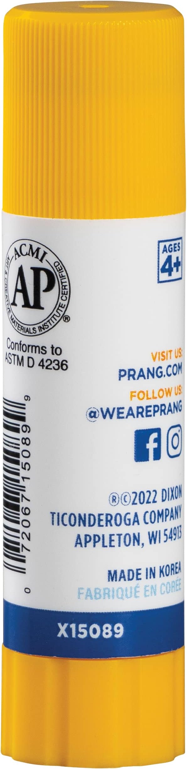 Prang Washable Glue Stick, Blue.28 Oz, 1 Count-DeskLoop Office